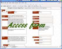 image of access report for lessons